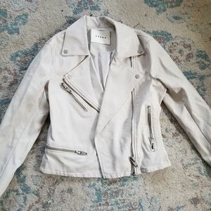 White leather XS jacket